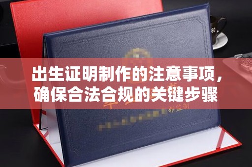 君山出生证明制作的注意事项，确保合法合规的关键步骤